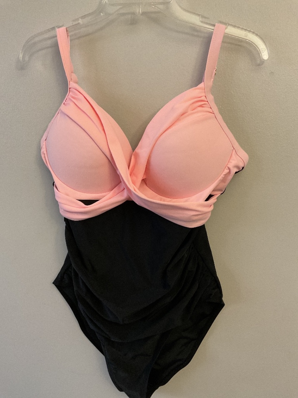 Pink and Black bathing suit
